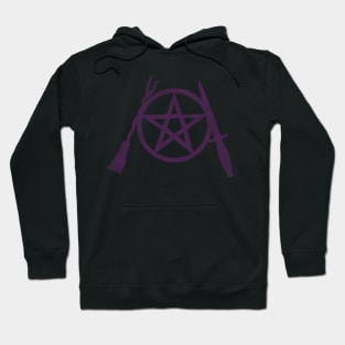 Violet Pent, Besom & Blade Hoodie